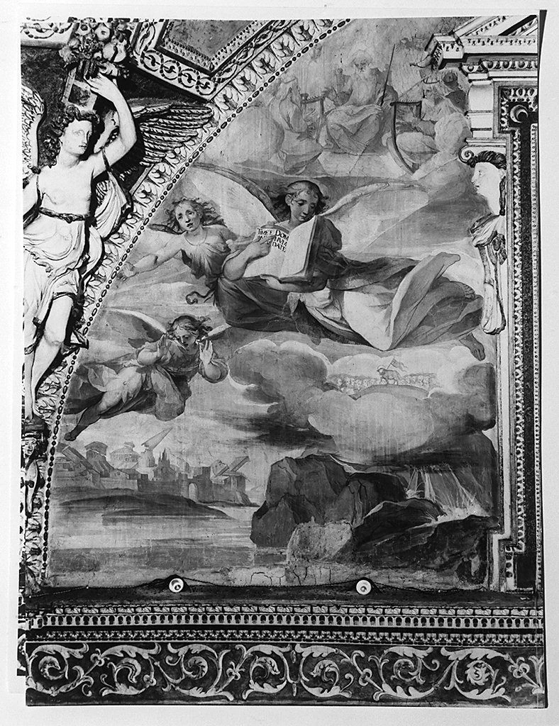Oratorio della Santissima Trinità, Siena - caduta di Babilonia